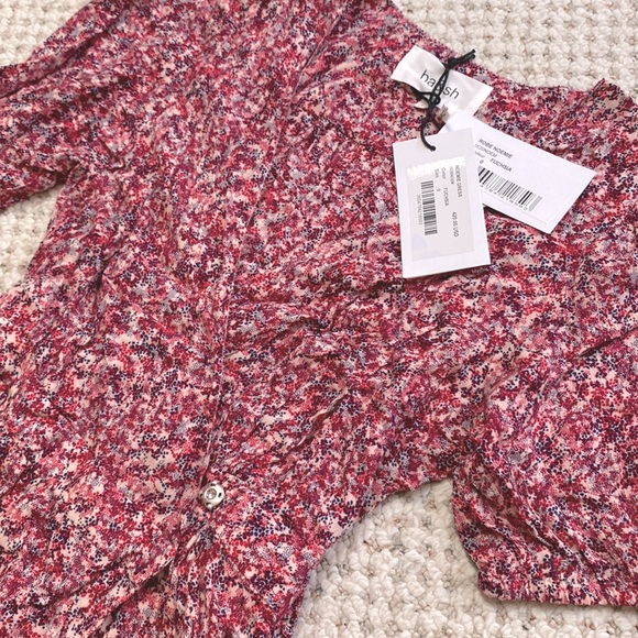 ba&sh Dresses & Skirts - NWT ba&sh Noemie Dress Fuchsia XS Sz 0